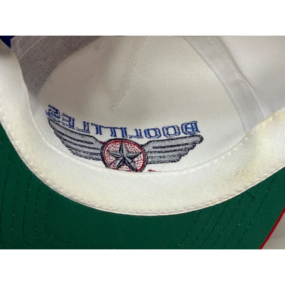 Vintage DOOLITTLES AIR USA Yupoong Snap‎ Back Trip-Color Ball Hat Good Condition - Picture 6 of 8
